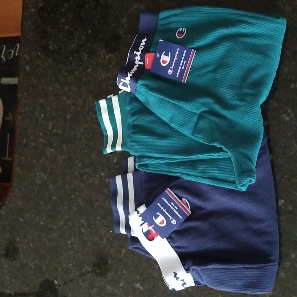 Set of 2 NWT!Champion Mens Waffle Rib Cuff Sleep Pant  CLWPZ0-NAVY & CLWPLV-TEAL